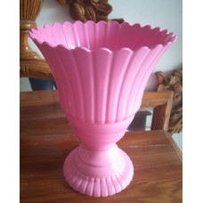 Vaso plástico rosa G